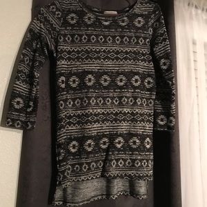 High-low tunic